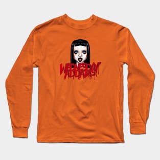 Wednesday Addams print Long Sleeve T-Shirt